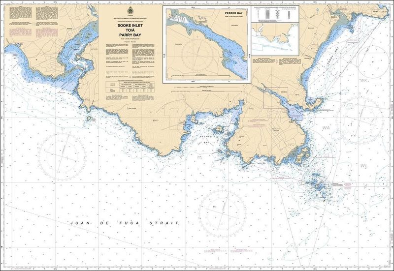 Nautical Charts - 3410 - Sooke