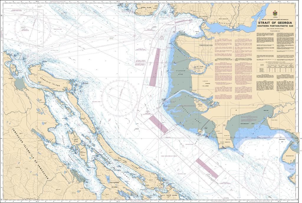 Nautical Charts - 3463-Straight of Georgia