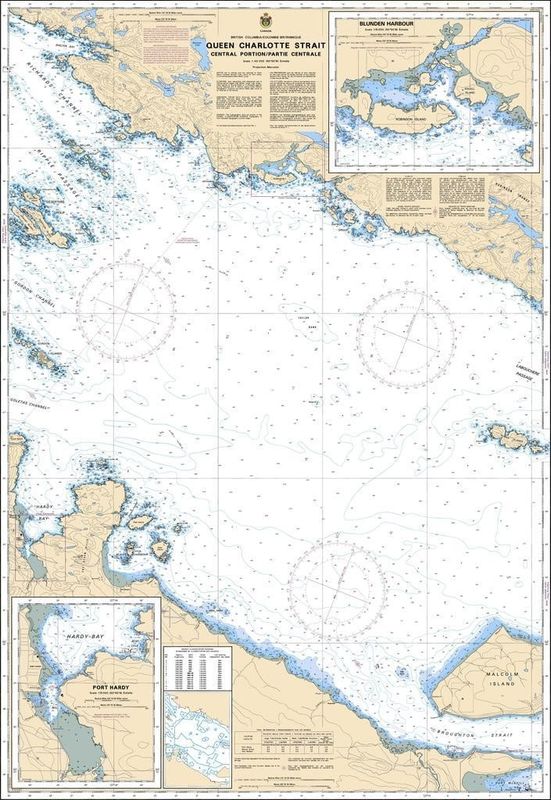 Nautical Charts - 3548 - Queen Charlotte
