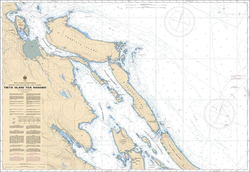 Nautical Charts - 3443 - Thetis Isl.
