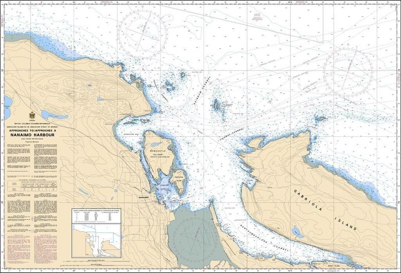 Nautical Charts - 3458 - Nanaimo