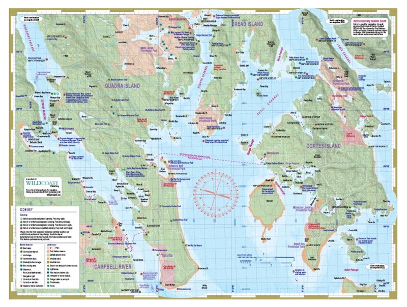 Wild Coast Publishing - 233 - Discovery Islands South