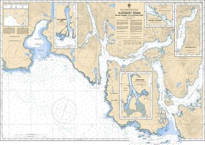 Nautical Charts - 3674-Clayoquot Sound, Millar Channel to/à Estevan Point