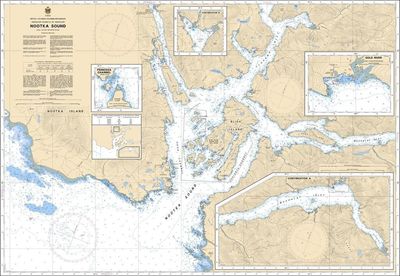 Nautical Charts - 3675 - Nootka Sound