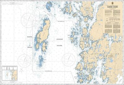 Nautical Charts - 3937-Queen Sound