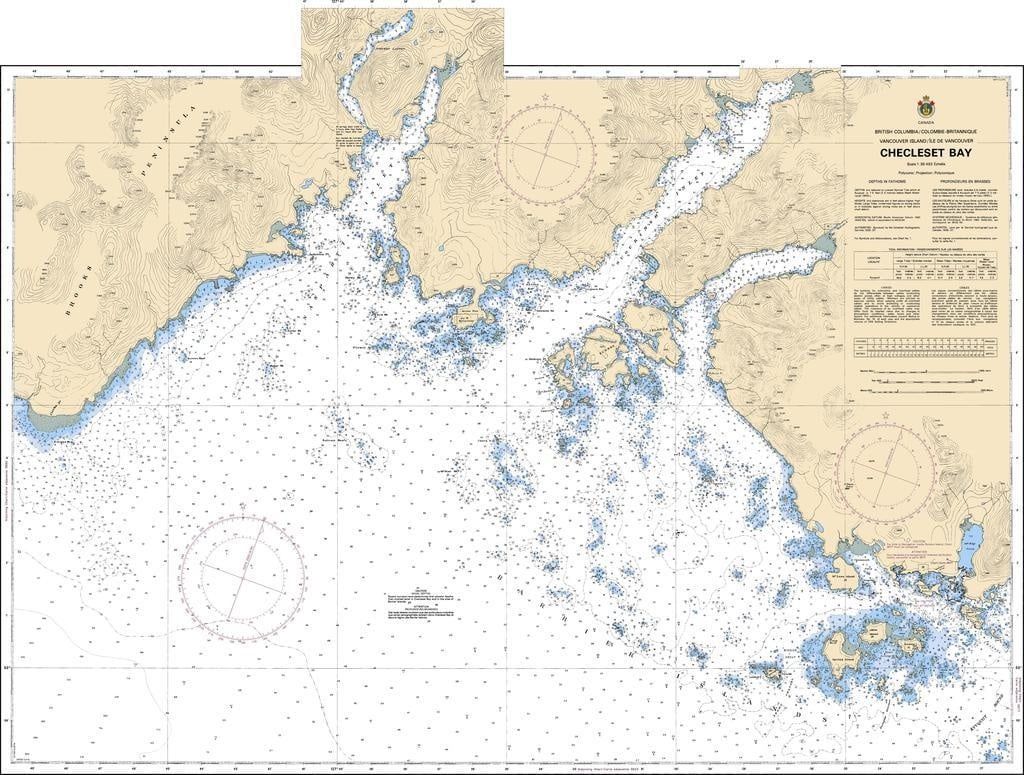 Nautical Charts - 3683 - Checleset