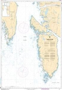 Nautical Charts - 3980 - Laredo Sound