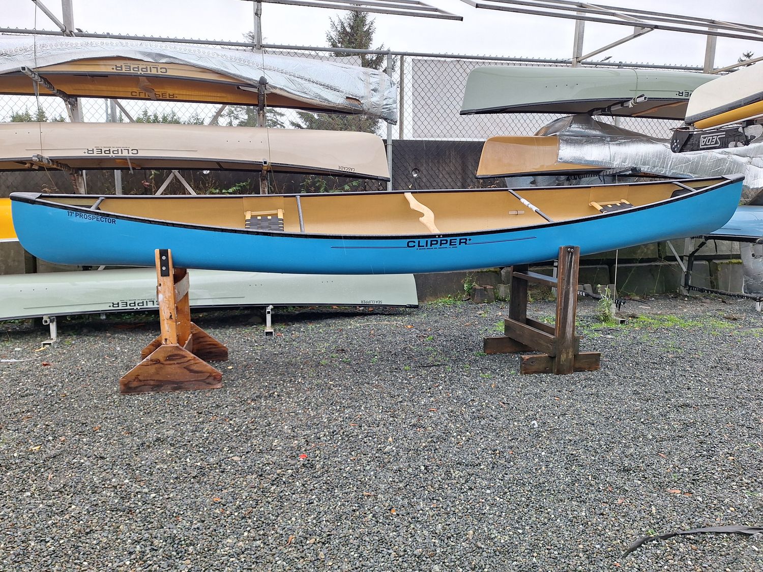 Clipper - 17&#39; Prospector Light Blue Kevlar