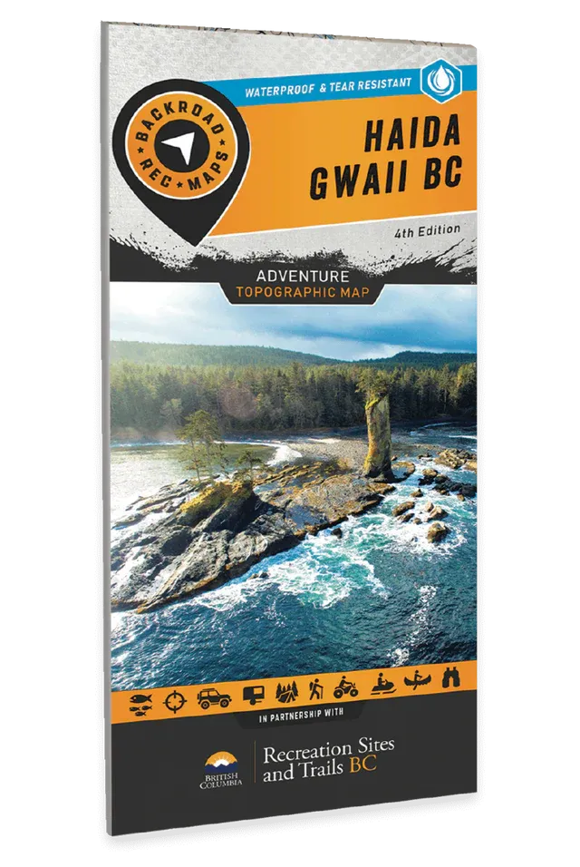 Backroad Mapbooks - Haida Gwaii BC Recreation Map