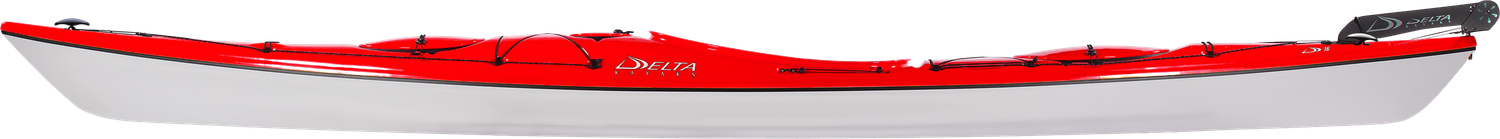 Delta - 16 - Rudder, Color: Cherry Red