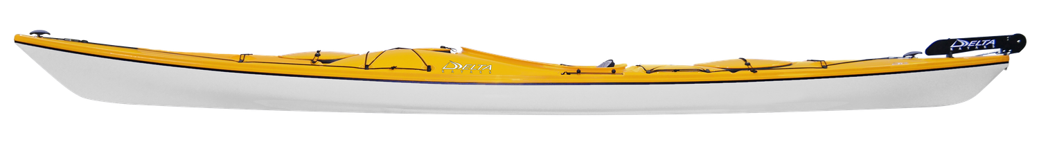 Delta - 17 - Rudder, Color: Saffron Yellow