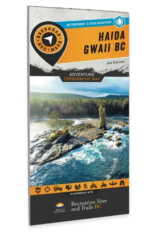 Backroad Mapbooks - Haida Gwaii BC Recreation Map