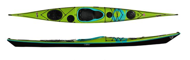 P&amp;H - Virgo Kevlar/Carbon (Expedition)- Green/Black/Turquoise