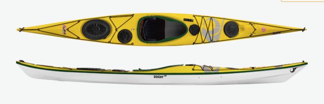 P&amp;H - (Available for DEMO) Volan 162 Kevlar/Carbon (Lightweight) - Yellow/White/Green