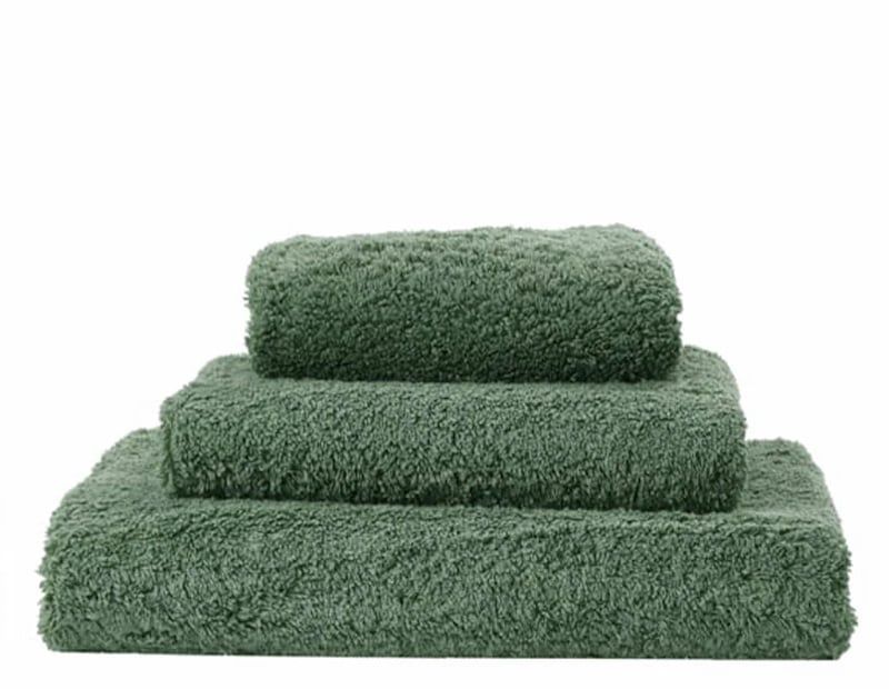 Abyss Super Pile Evergreen (280), Size: Wash Cloth (12&quot; x 12&quot;)