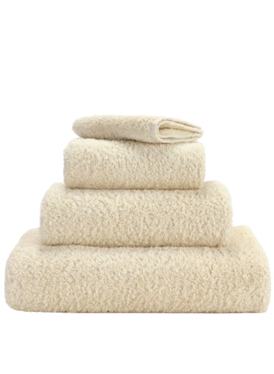 Abyss Super Pile Ecru (101), Size: Wash Cloth (12&quot; x 12&quot;)