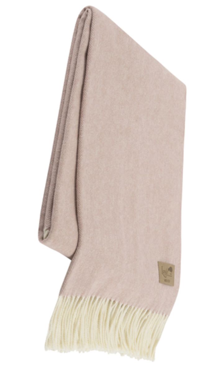 Lands Downunder Herringbone Throw Rose Quartz (51&quot; x 67&quot;)