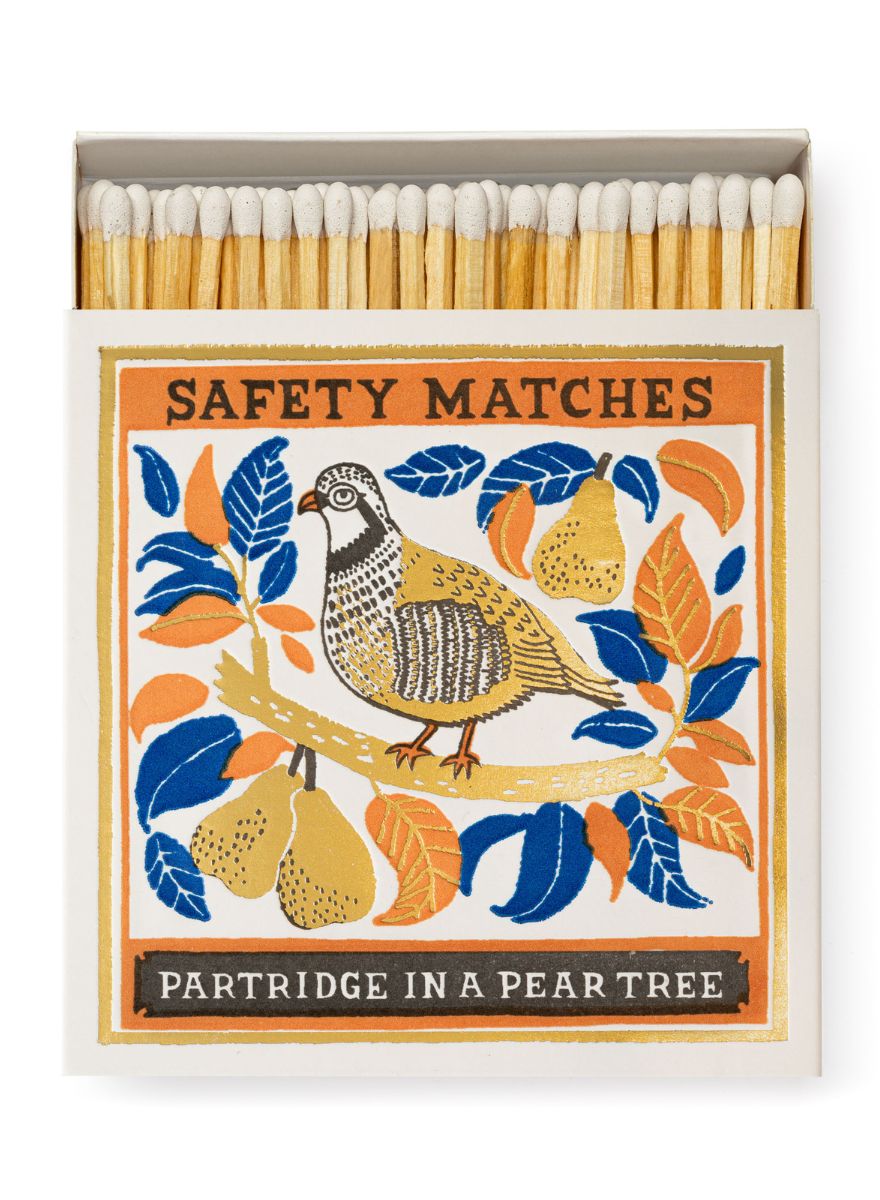 Archivist Gallery Partridge In A Pear Tree Matchbox