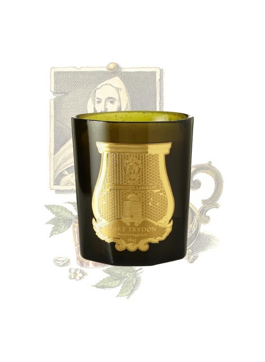 Trudon Abd El Kader Candle (Green Vessel), Size: Classic