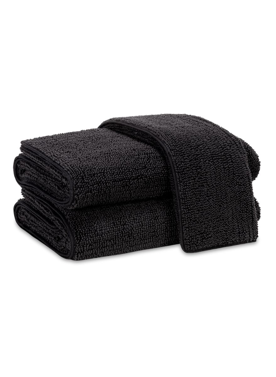Matouk Francisco, Color: Carbon, Size: Wash Cloth (13&quot; x 13&quot;)
