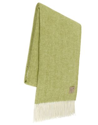 Lands Downunder Herringbone Throw Lemongrass (51&quot; x 67&quot;)