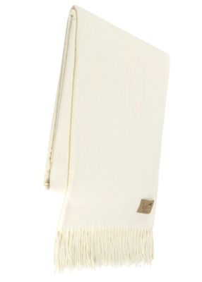 Lands Downunder Herringbone Throw Ecru (51&quot; x 67&quot;)