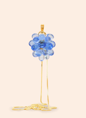 Annele Pufflette Blue Necklace