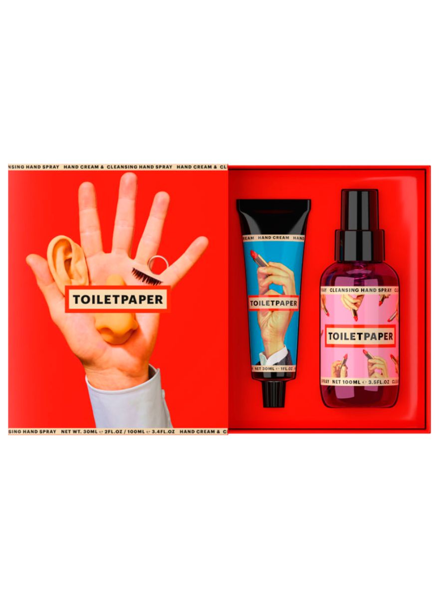 Toiletpaper Beauty Hand Kit (Hand Cream &amp; Cleansing Spray)