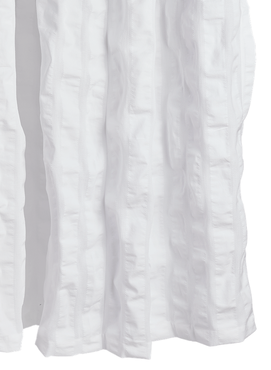 Matouk Panama Shower Curtain White (72&quot; x 72&quot;)