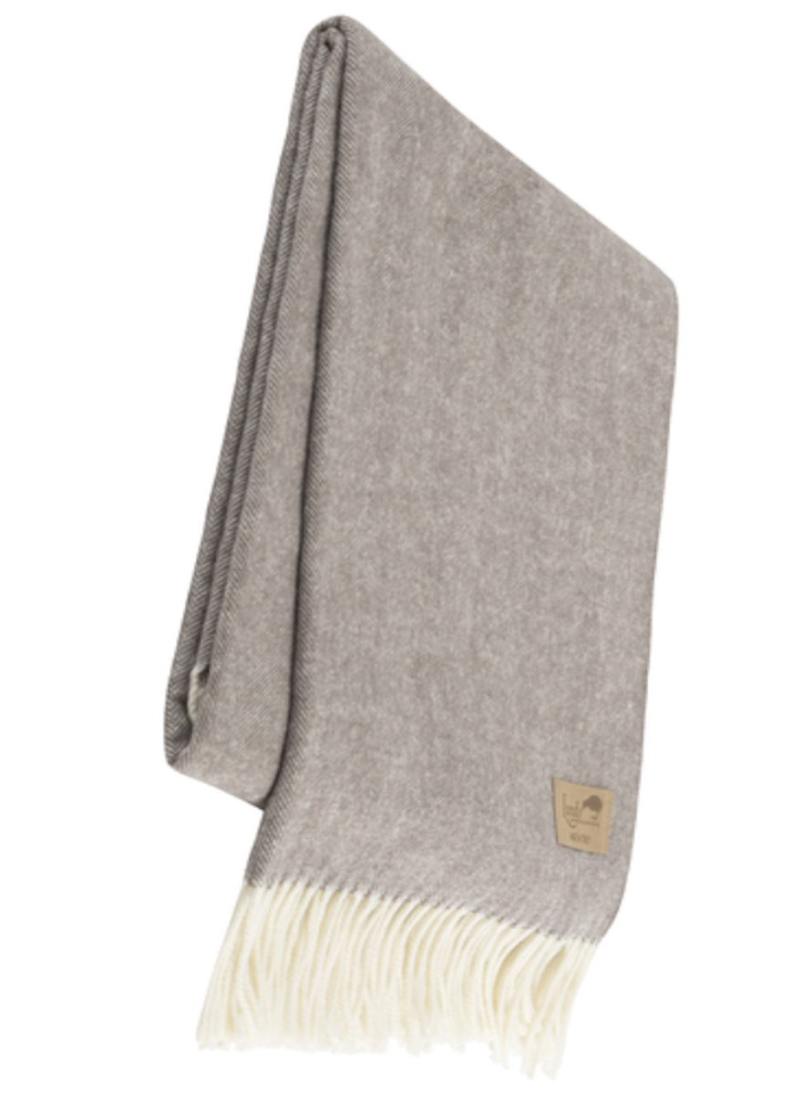 Lands Downunder Herringbone Throw Mink (51&quot; x 67&quot;)