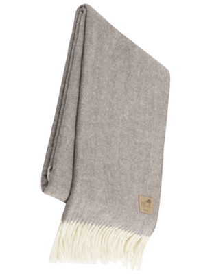 Lands Downunder Herringbone Throw Mink (51&quot; x 67&quot;)