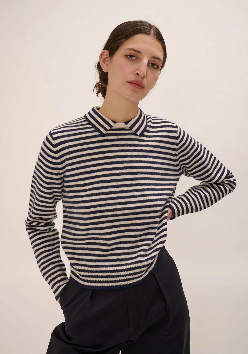 DEMYLEE Apis Stripe Sweater