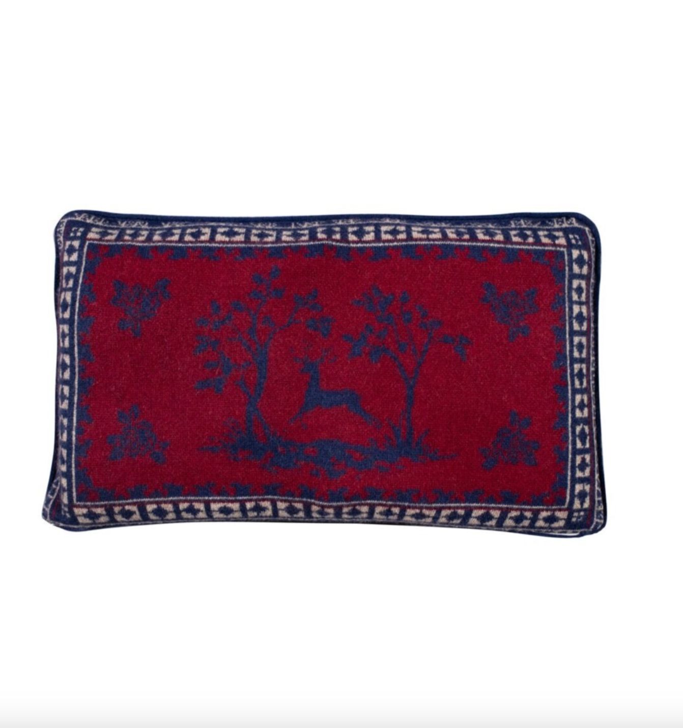 SAVED New York Dance Of The Deer Natural Pillow
