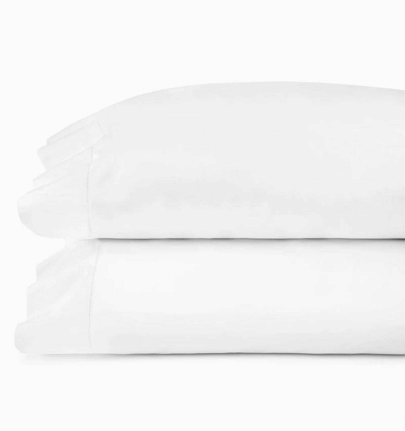 Sferra Celeste White King Pillow Cases (Pair)
