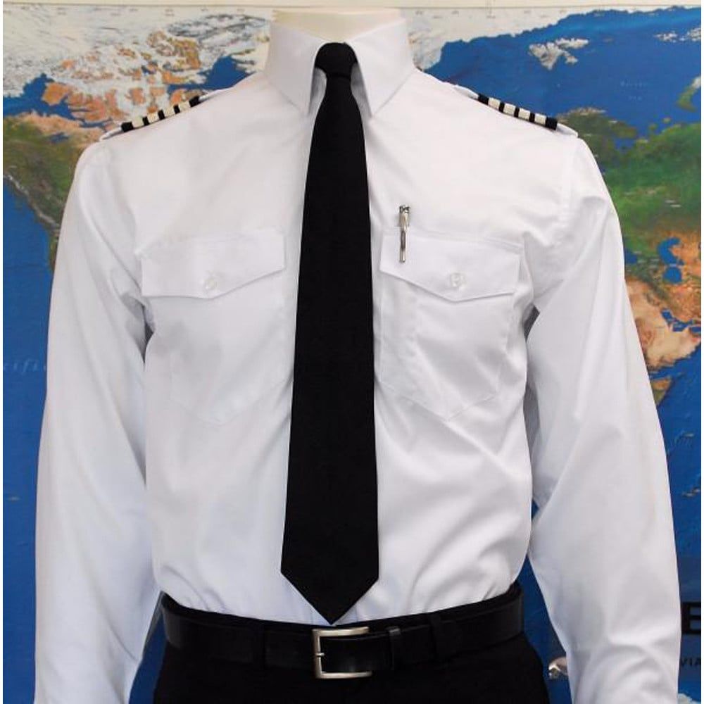 ELITE SHIRT, LS, MENS, WHIT
