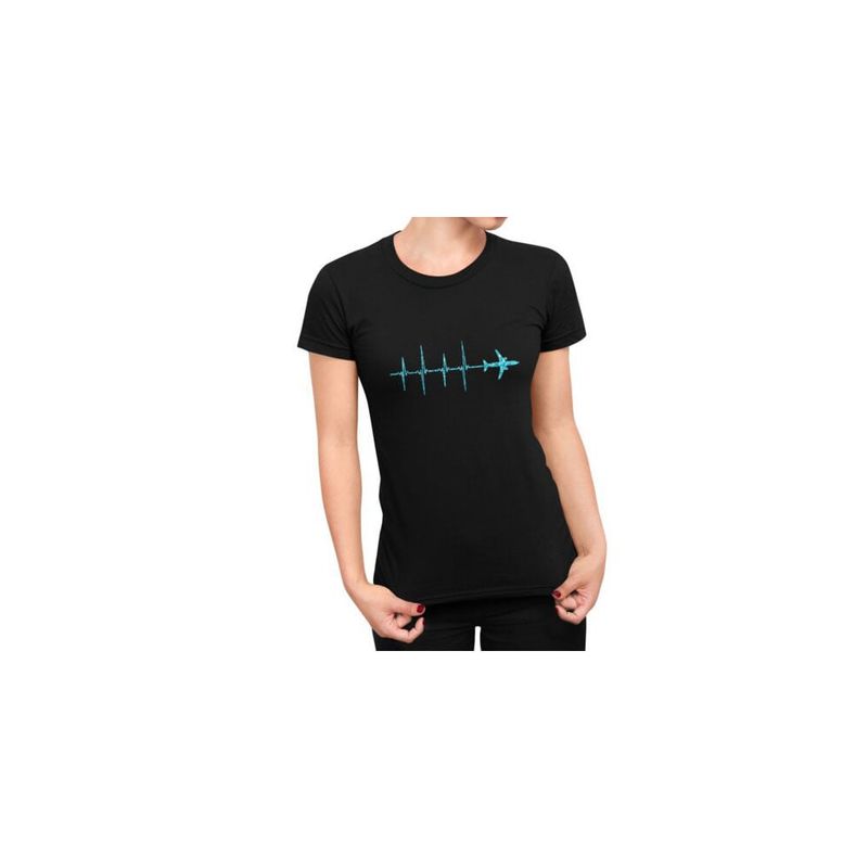 AIRPLANE HEARTBEAT SHIRT