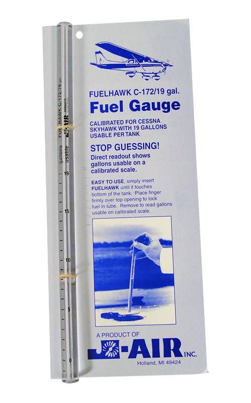 FUELHAWK C-172/19 GAL. FUEL GAUGE