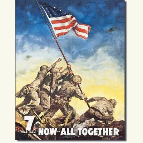 ALL TOGETHER TIN SIGN