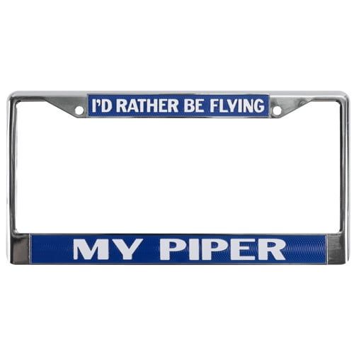 IRBF MY PIPER License Frame