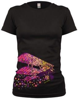 FLOWER BIPLANE Youth T-Shirt