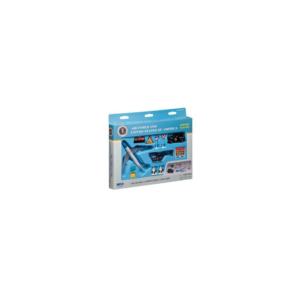 AIRPORT PLAY SET, 12 PIECE, AIR FORCE ONE