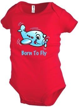 BORN TO FLY Onesie