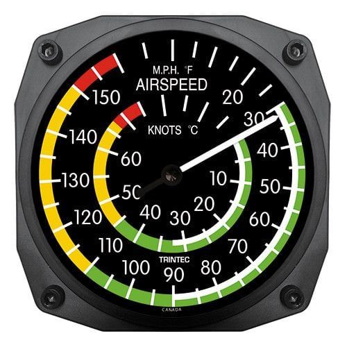 AIRSPEED Wall Thermometer