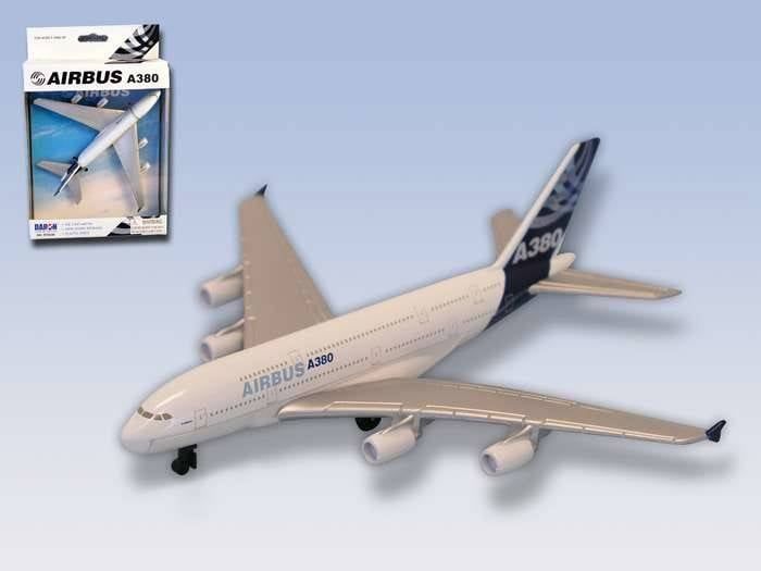 AIRBUS A380-800 TOY MODEL AIRPLANE