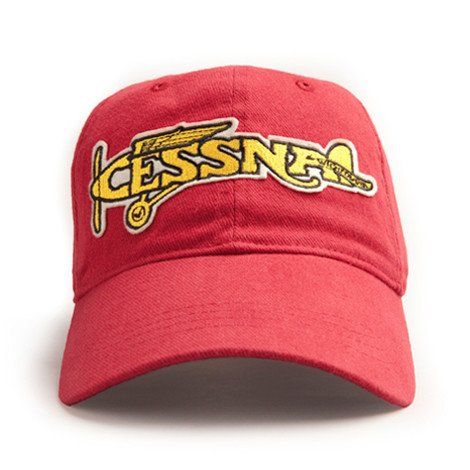 Cessna Plane Cap - Heritage Red