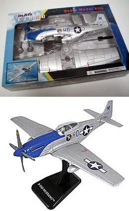 E-Z MODELS P-51D MUSTANG