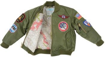 MA1 FLIGHT JACKET/GREEN W/PATCHES