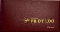 ASA Standard Pilot Log - Burgundy