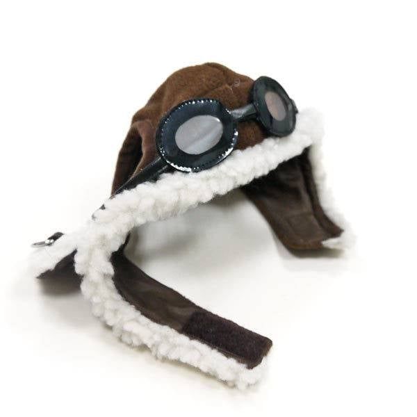 Brown Aviator Hat