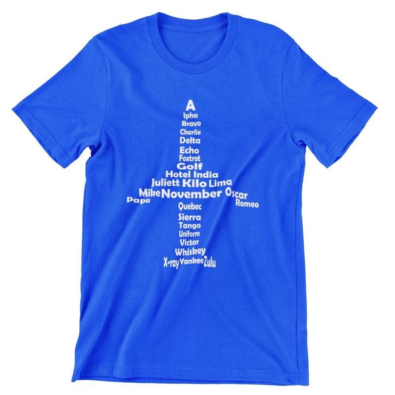 PHONETIC ALPHABET TSHIRT
